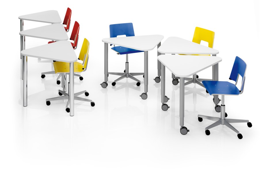 Треугольные парты