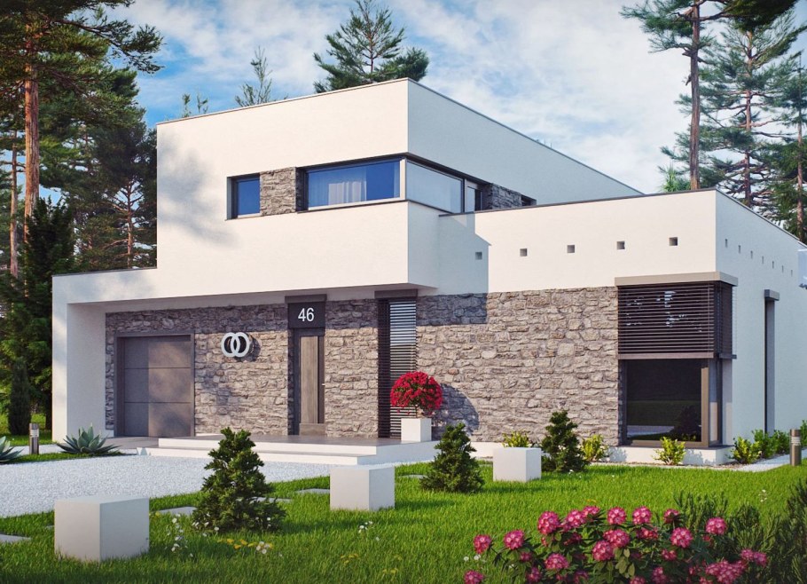 Коттедж в современном стиле