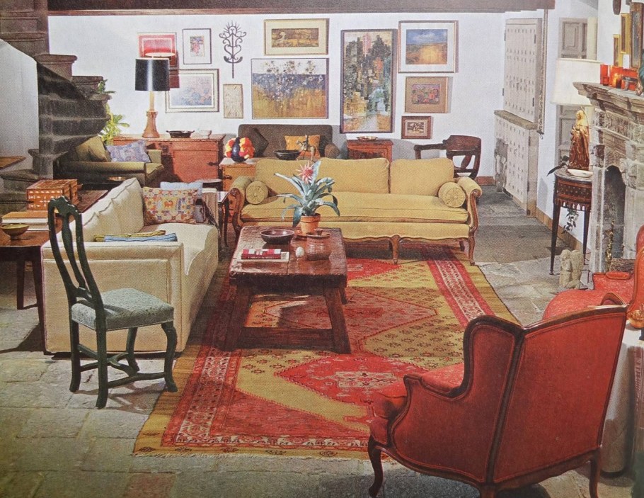 Постмодернизм в интерьере США 70е