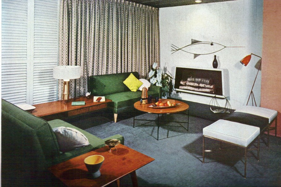 Интерьер 70х Япония