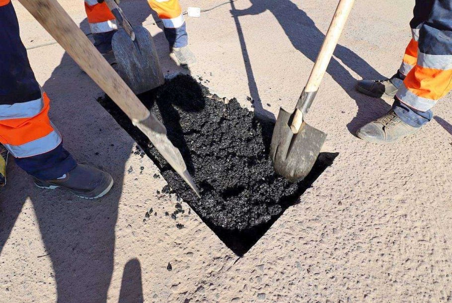 Укладка холодного асфальта технология