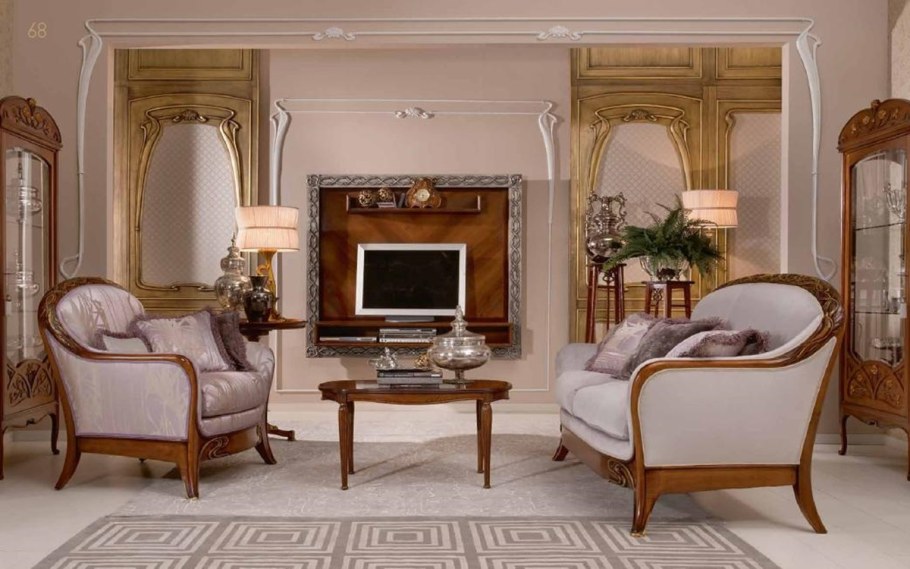 Итальянская элитная мебель в стиле Либерти