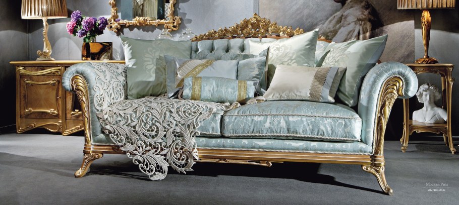 Диван резной Модерн