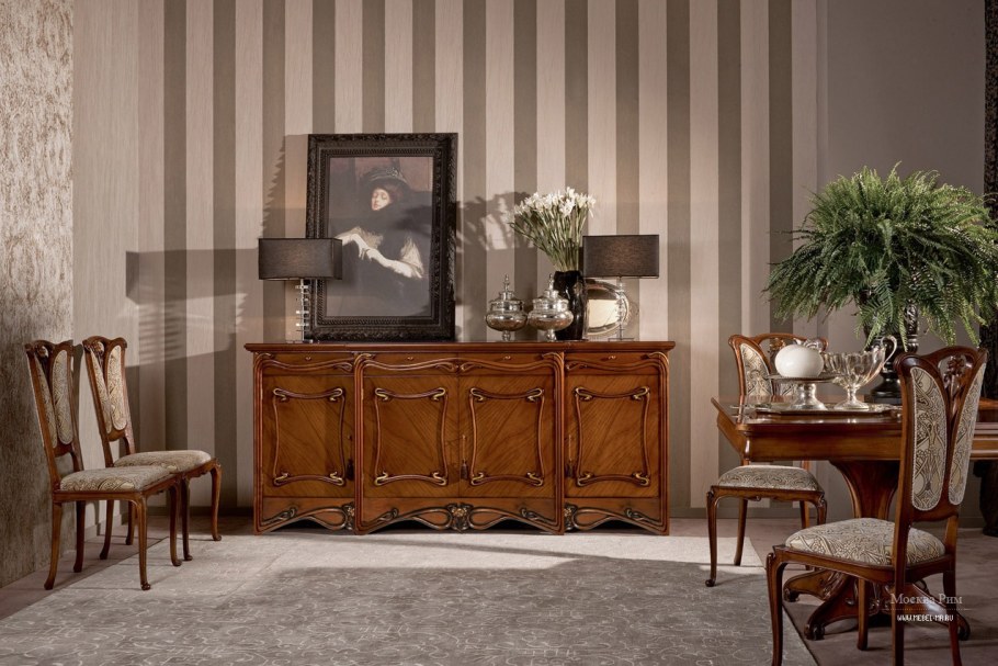 Стиль Либерти в мебели Италии