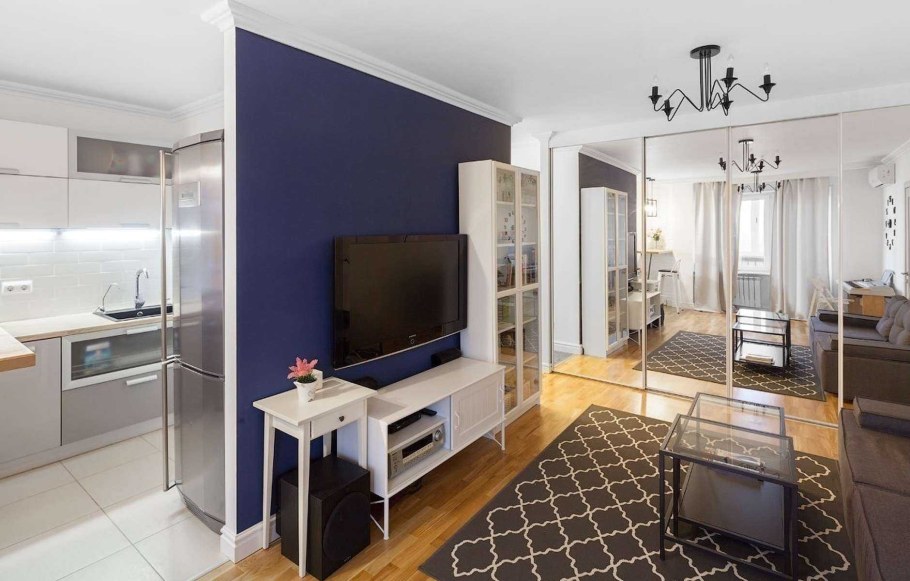 Перепланировка хрущёвки 45 кв. м