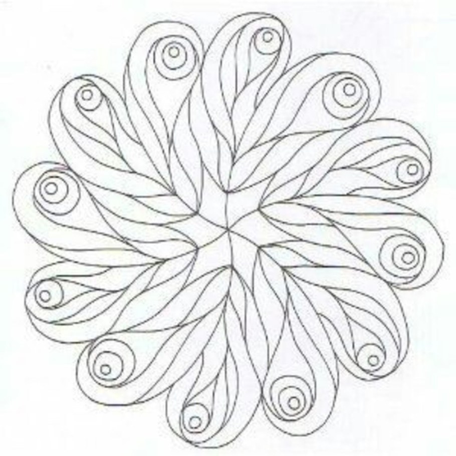 Джутовая филигрань схемы