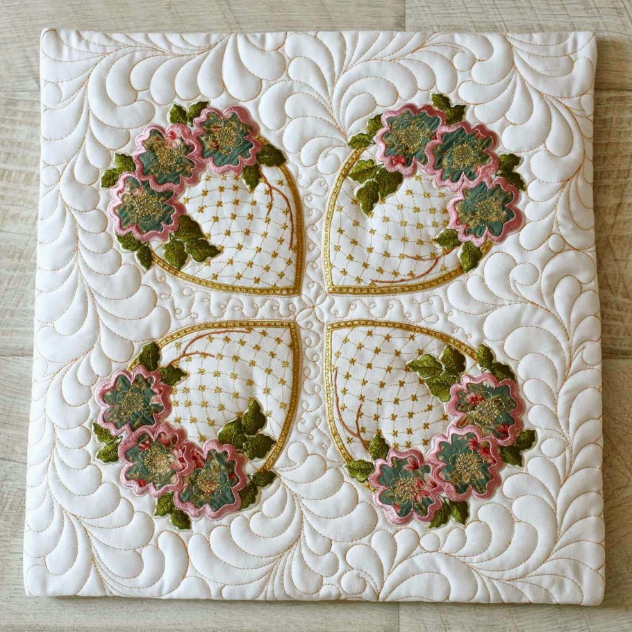 Техника пэчворк трапунто