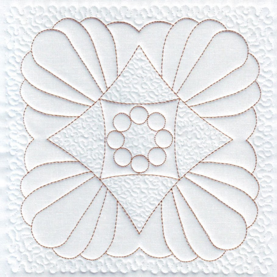 Кельтская звезда трапунто