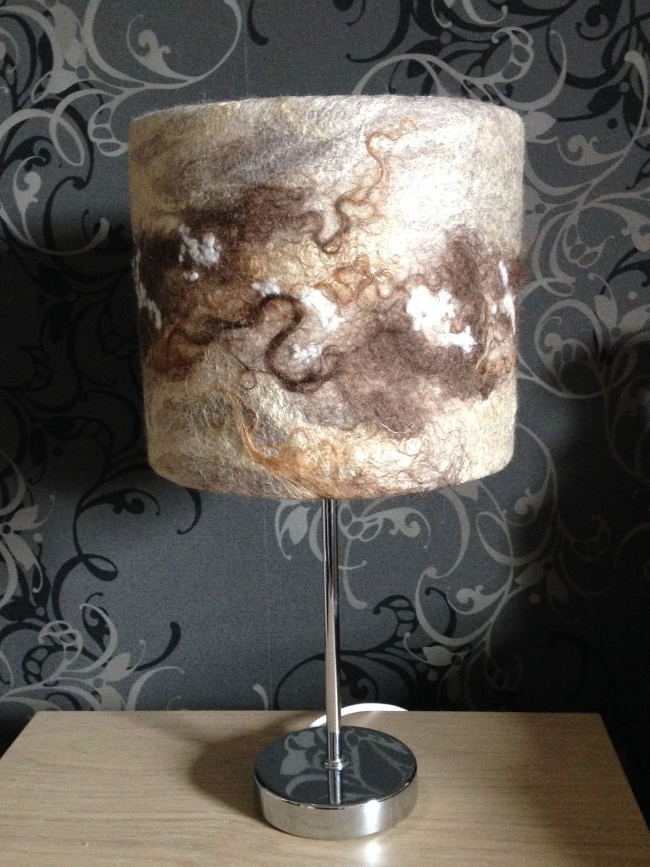 Абажур из Войлока