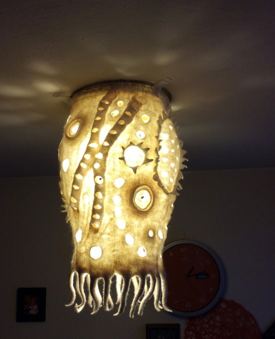 Войлочные светильники