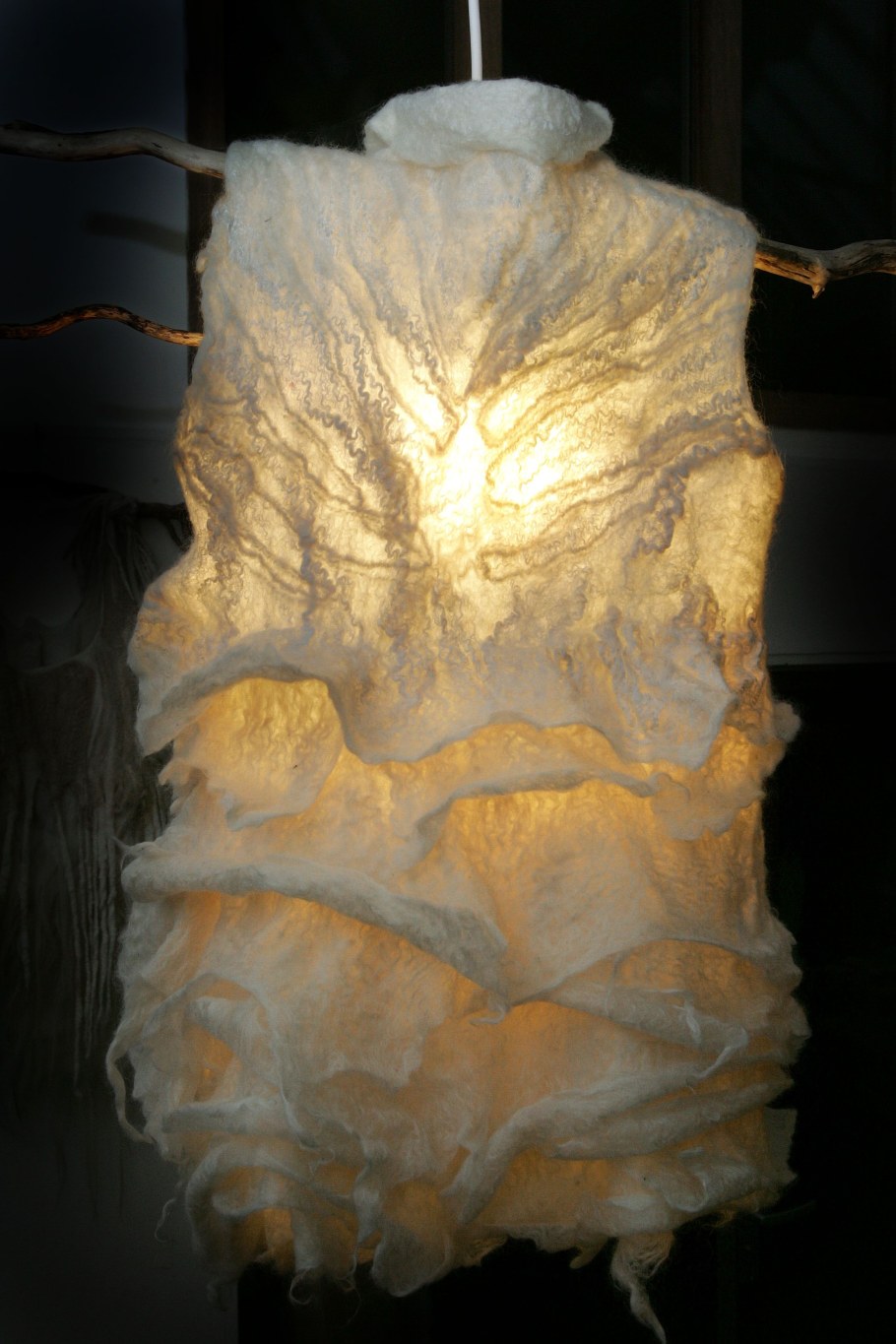 Абажур из Войлока