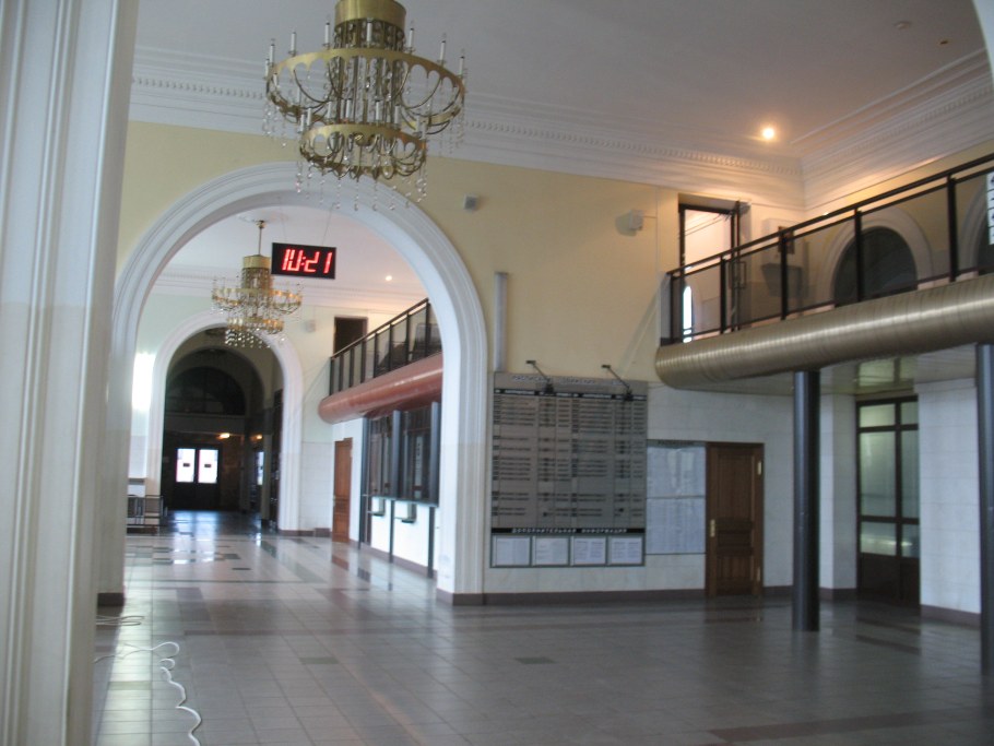 Тверь вокзал интерьер