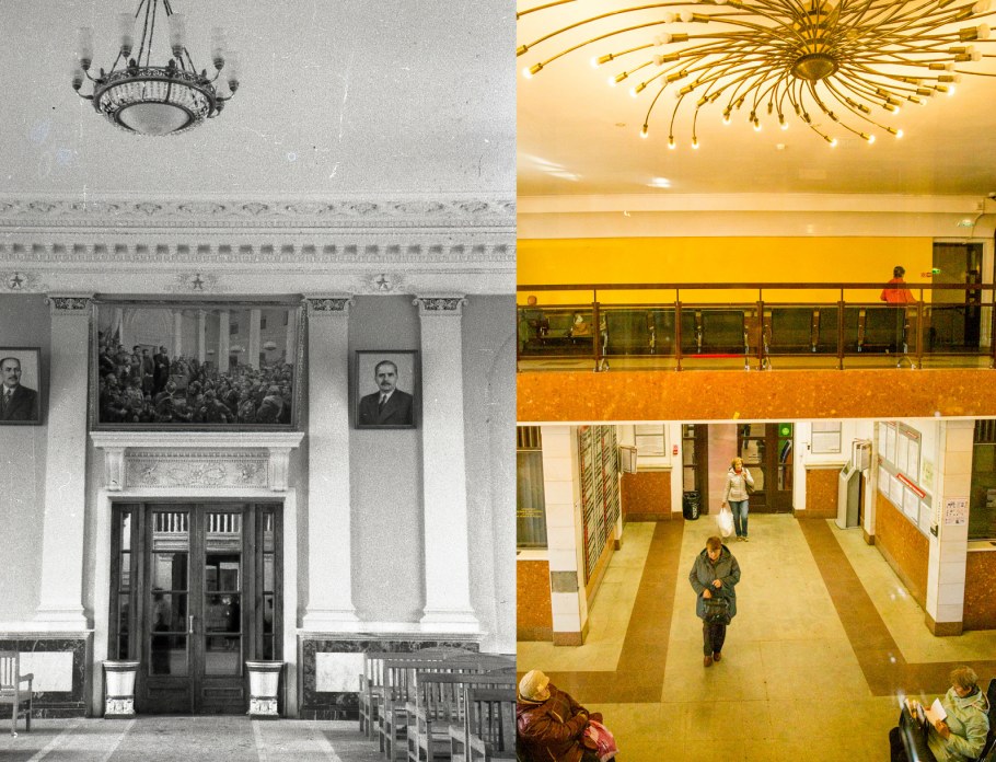 Здание вокзала Ярославль главный внутри