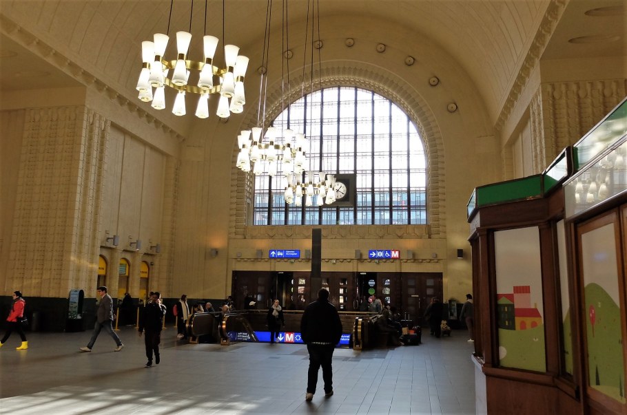 Центральный Международный вокзал в Хельсинки
