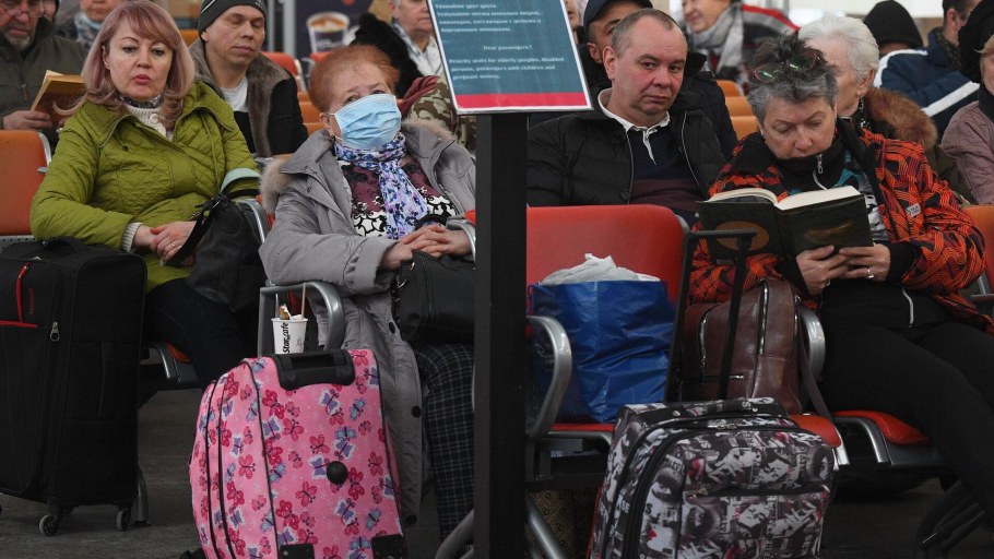 Москва люди на вокзале