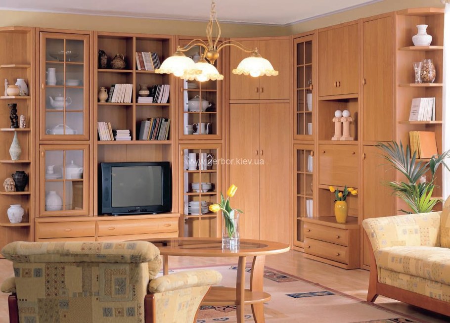 Модульная мебель Борис ольха