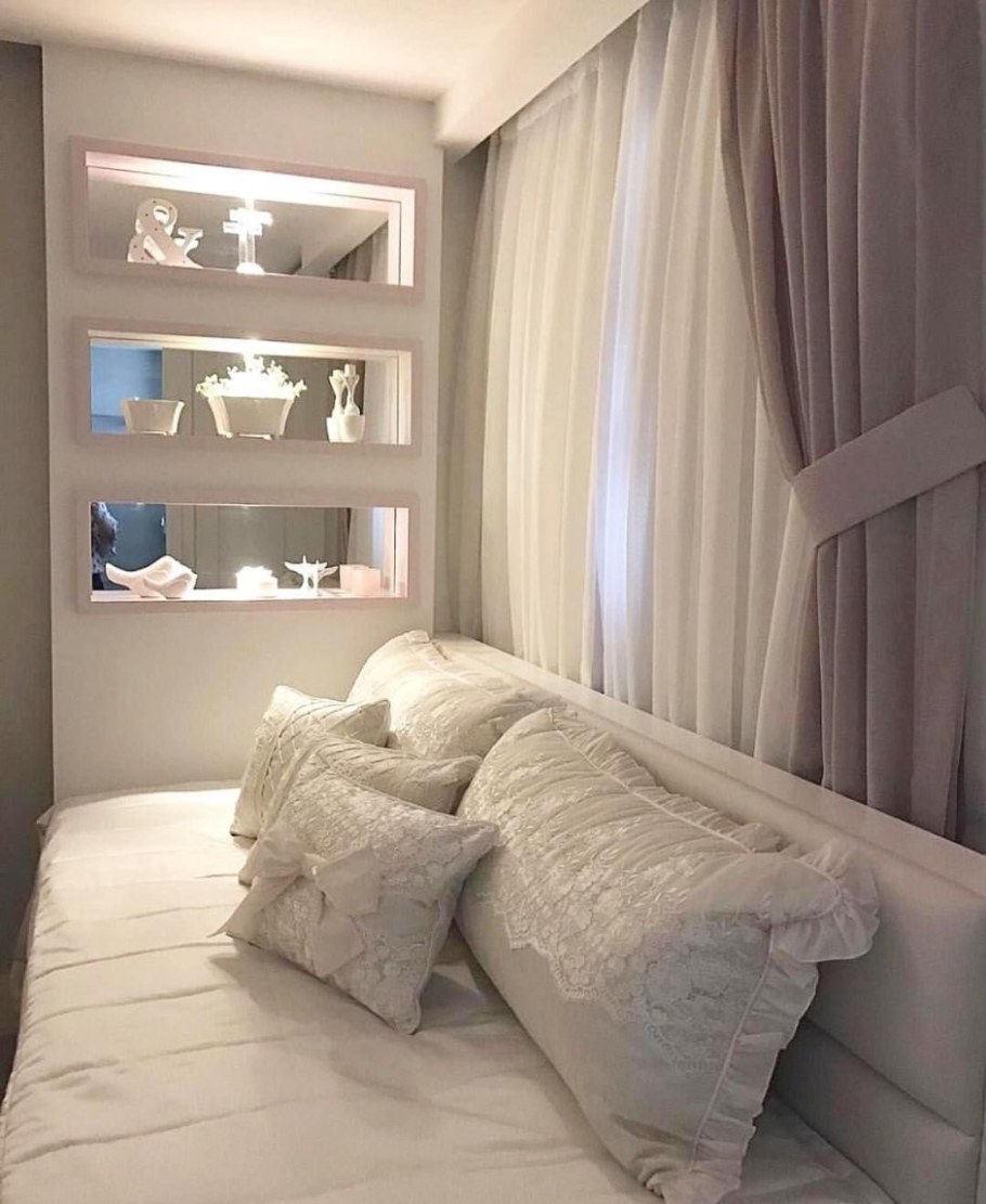 Ниши в интерьере спальни