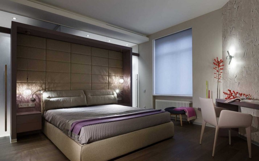 Ниша над изголовьем кровати