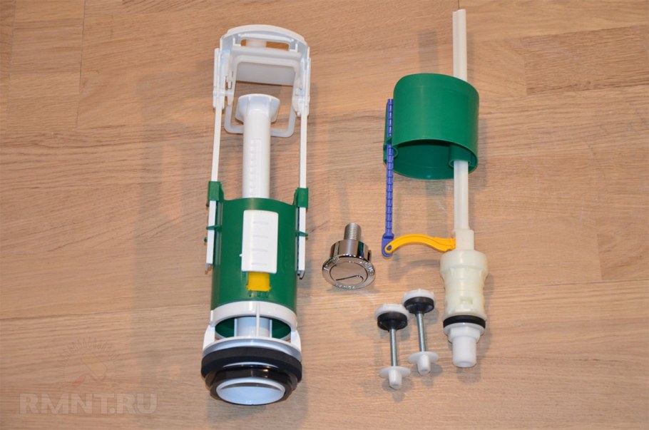 Унитаз Сантек сборка бачка