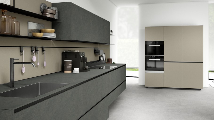 Кухня Alvic Luxe капучино