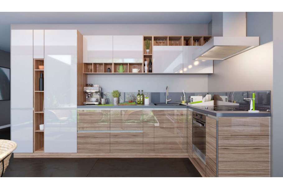 Индиан эбони светлый кухня