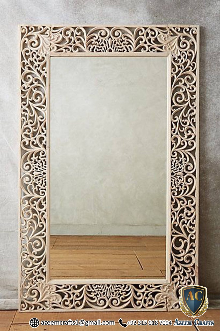 Рама для зеркала из фанеры