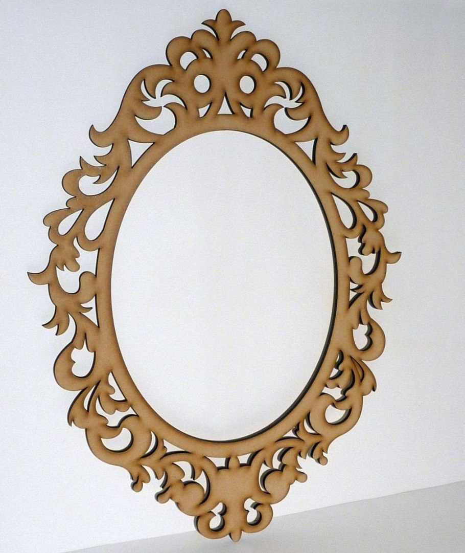 Рамка для зеркала из фанеры