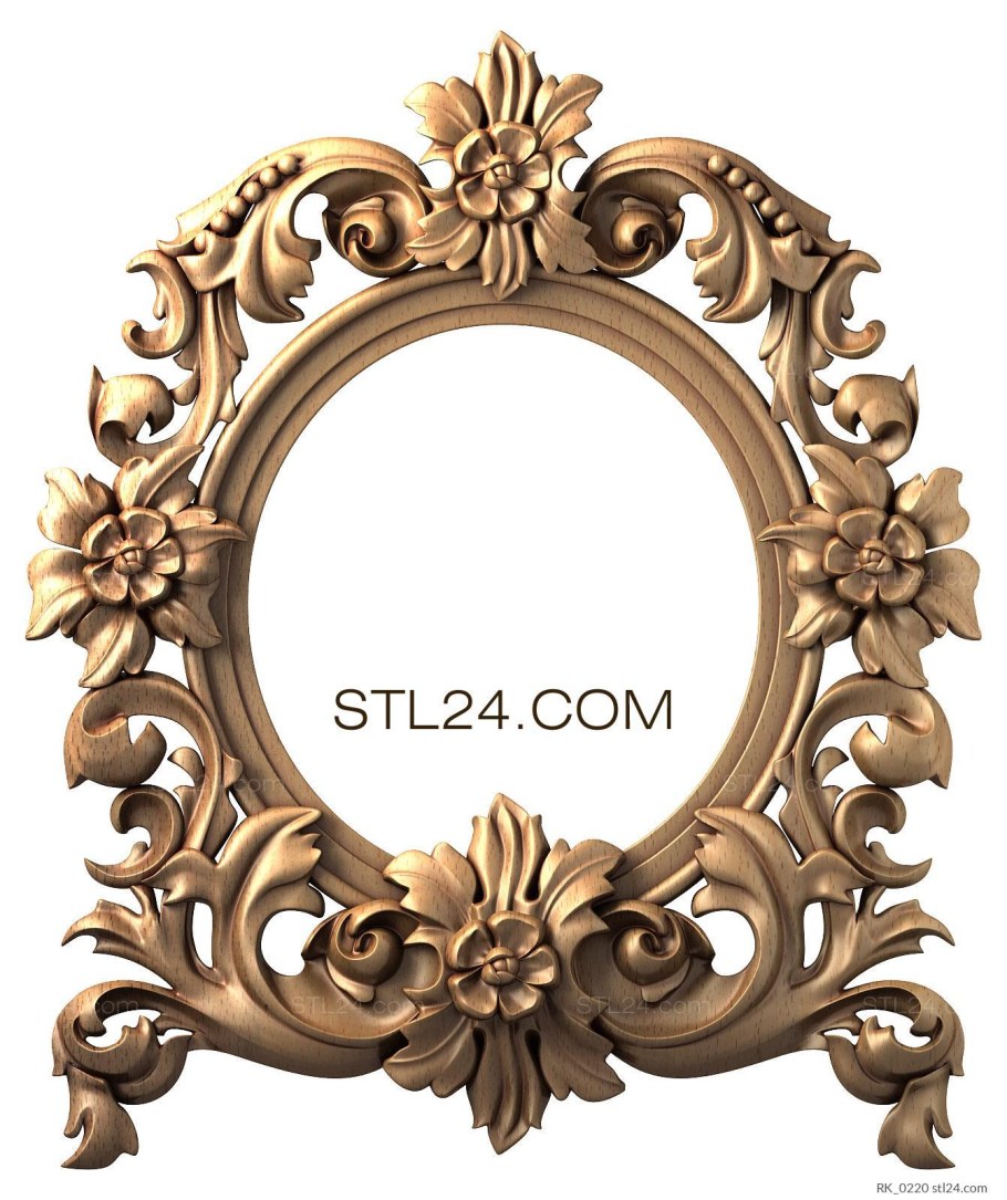 Барокко резная рама