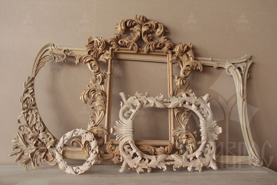 Резные рамы в стиле Модерн