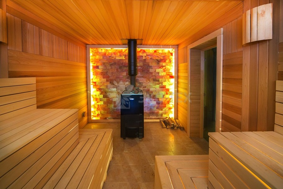 Внутренняя отделка бани из бруса