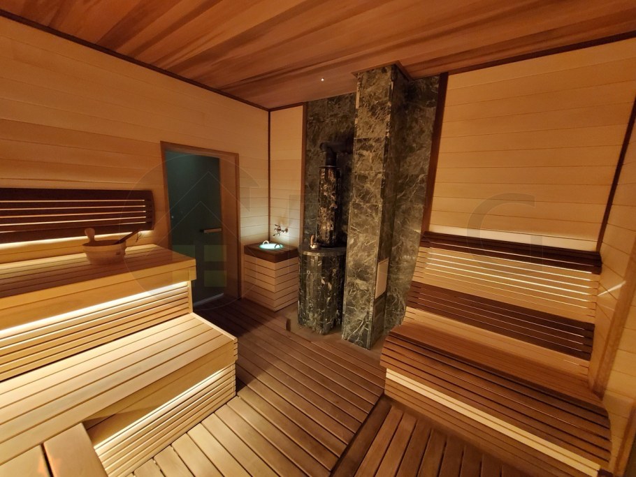 Отделка парилки