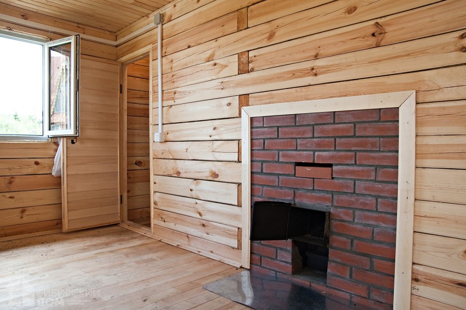 Отделка бани из бруса внутри