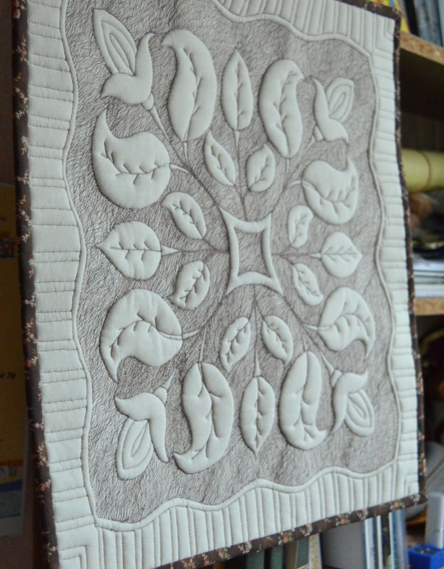 Пальметта трапунто