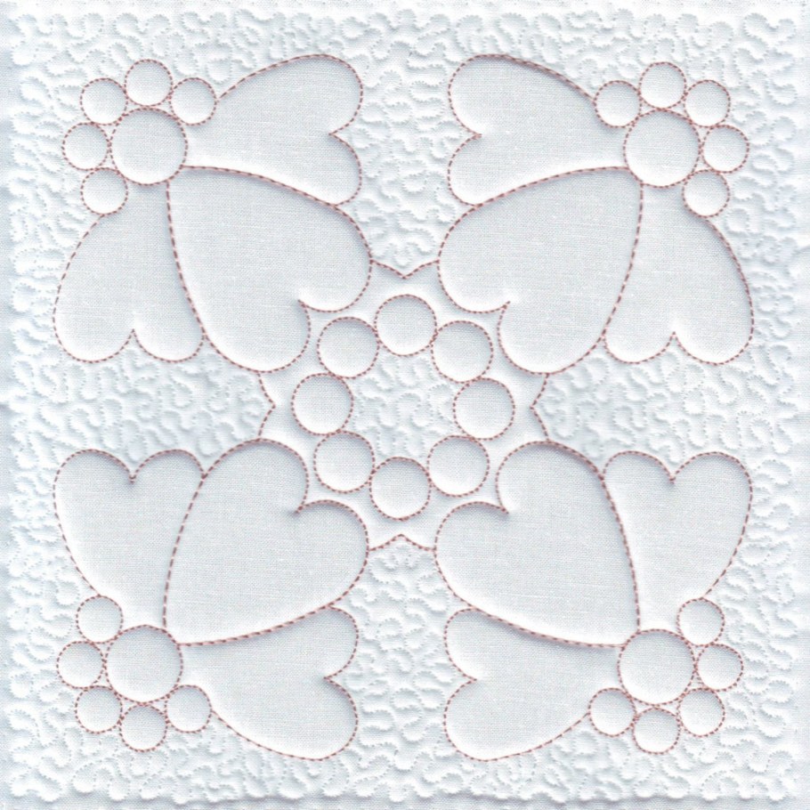 Схемы для Стежки трапунто