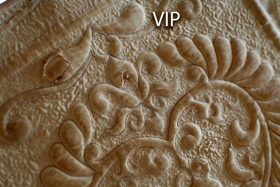 Прорезное трапунто