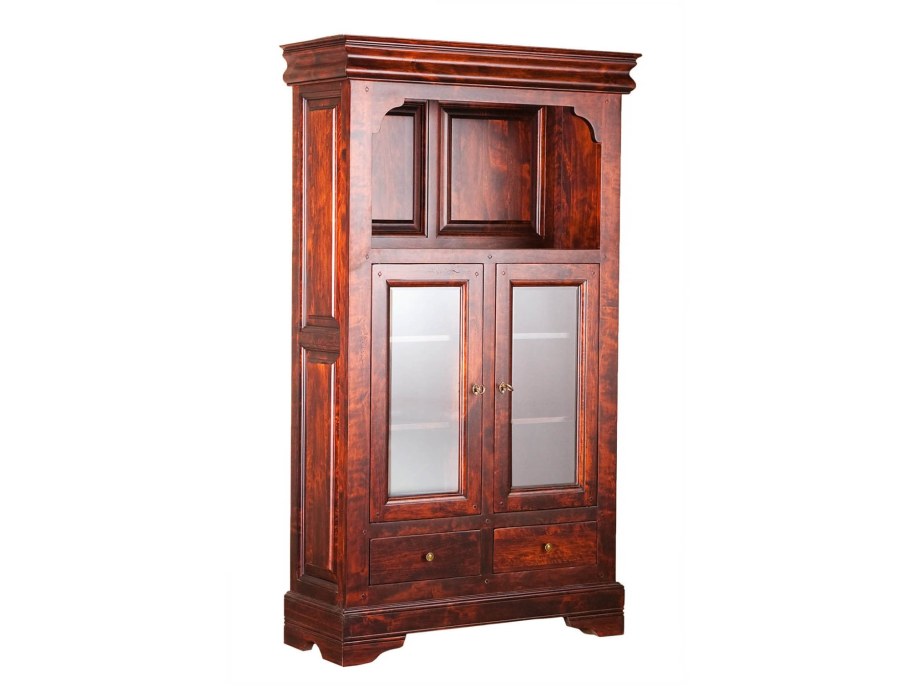 Шкаф с витриной Луи Филипп ов 28.11