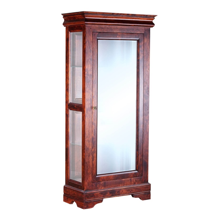 Шкаф с витриной Луи Филипп ов 28.04