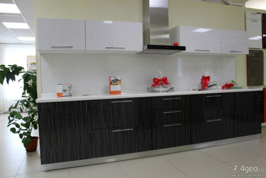 Фасад черный металлик