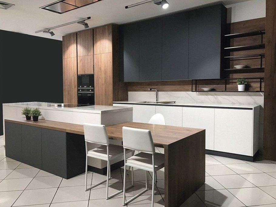 Fenix FUNDERMAX кухня