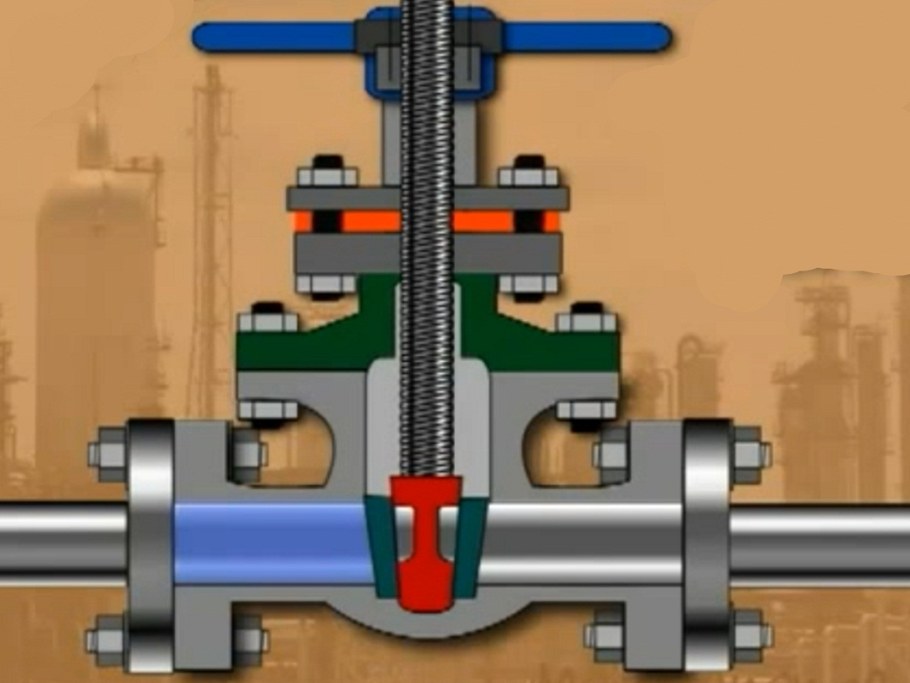 Принцип работы запорной арматуры