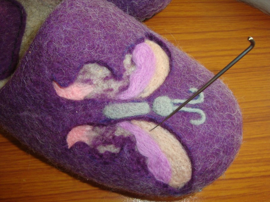 Войлок иглы валяние