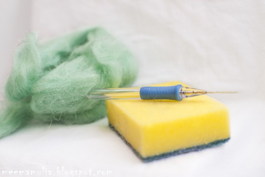 Инструменты для сухого валяния из шерсти для начинающих