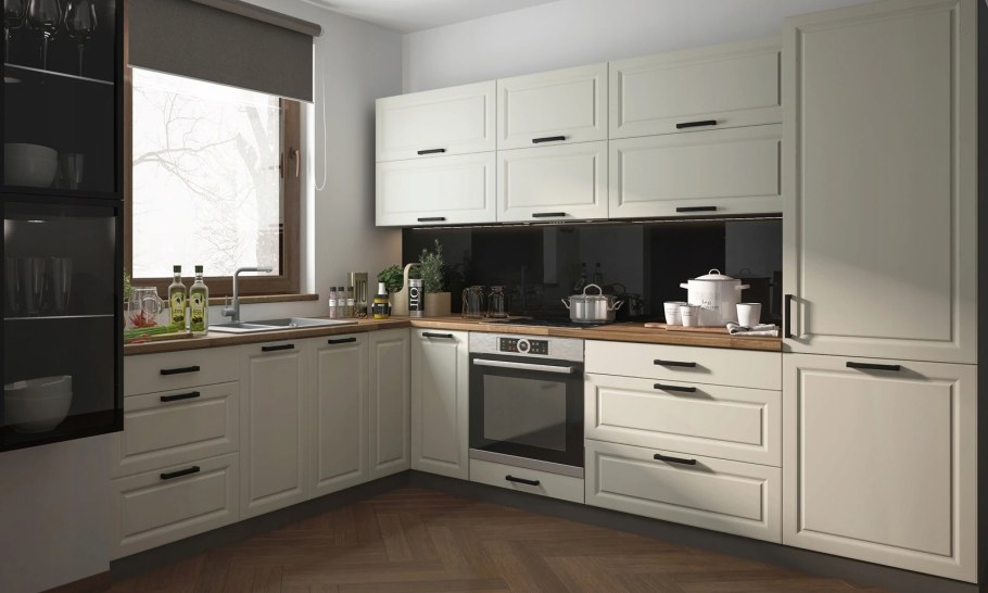 Кухня RAL 9001 Cream