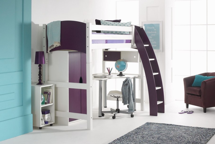 High Sleeper Bed Desk