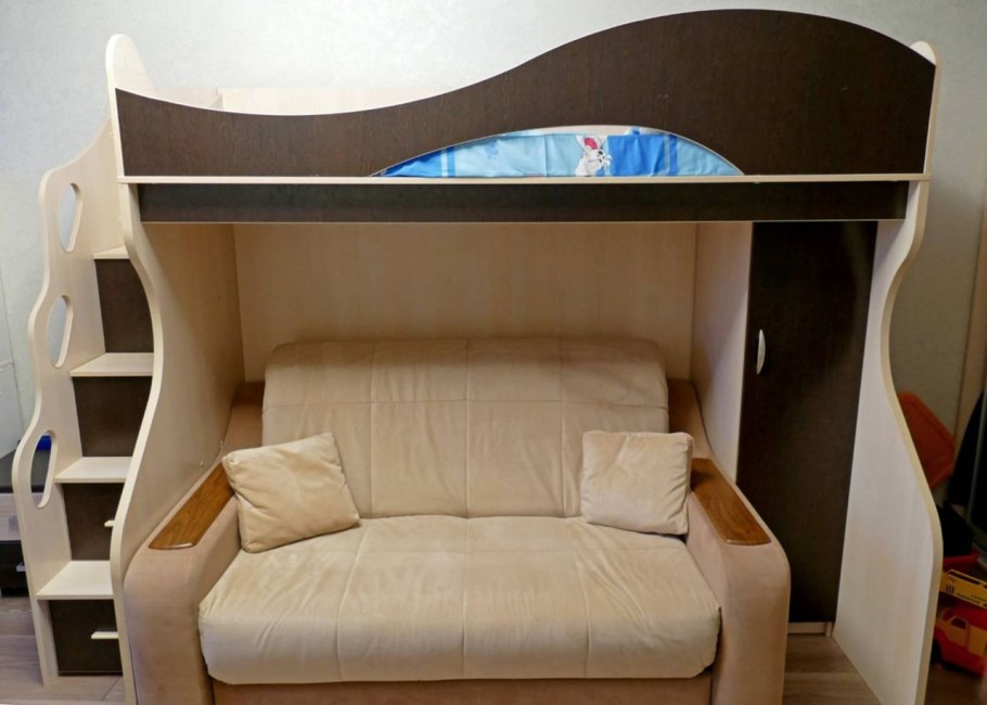 Кровать чердак bambini Divanno 5
