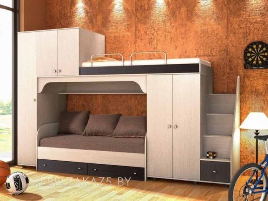Кровать Юниор 15 двухъярусная