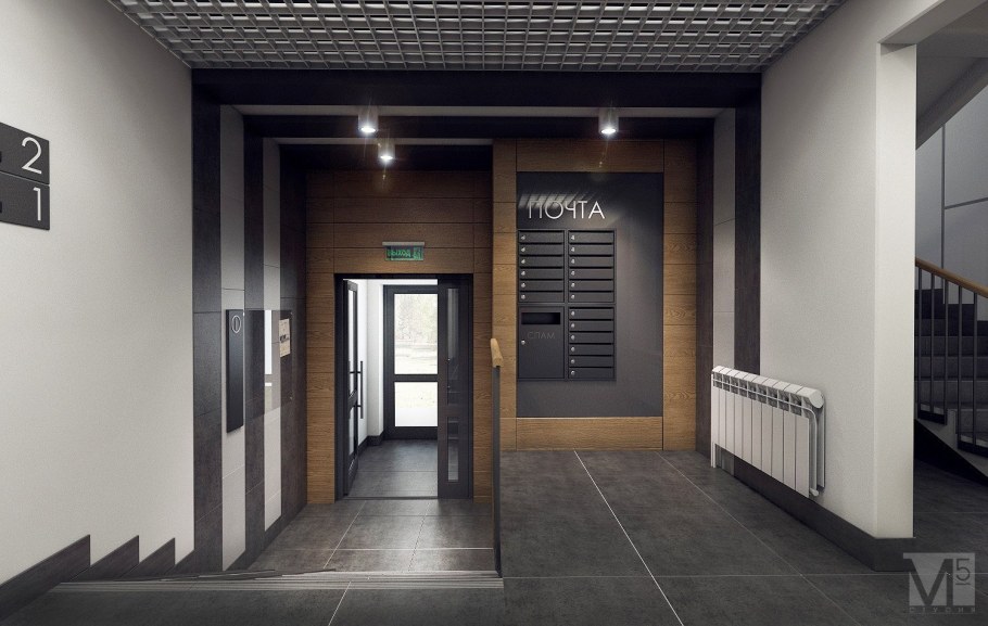 Современные подъезды