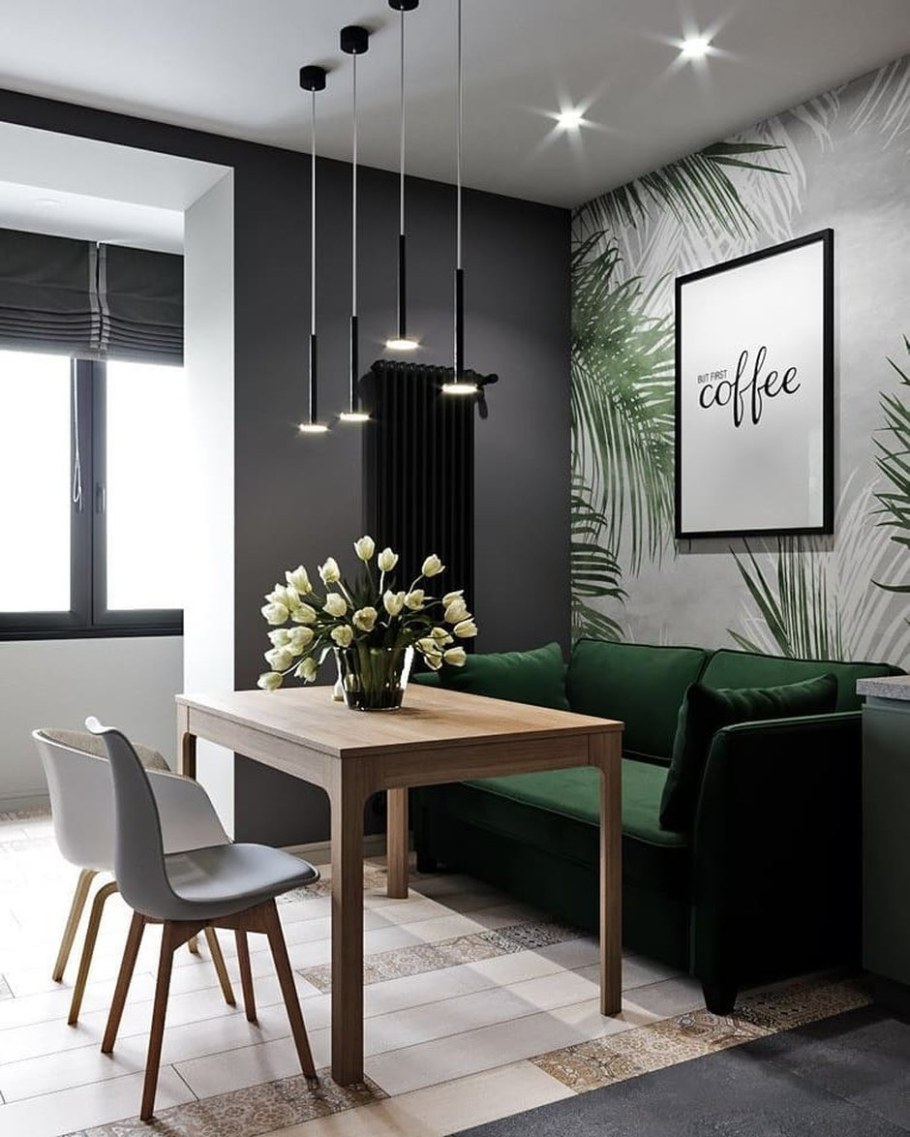 Стильные обеденные зоны