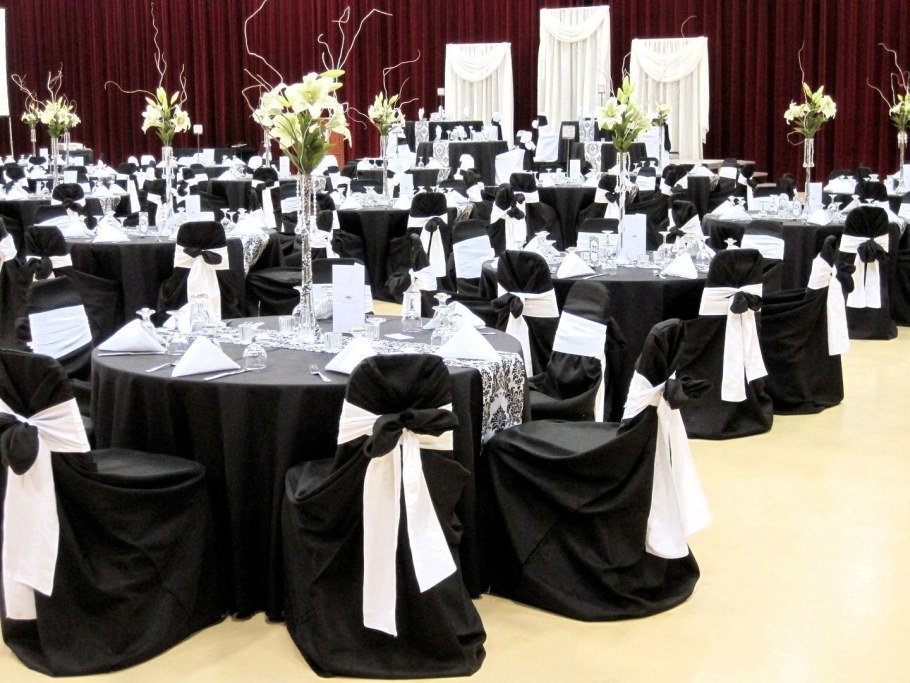 Черно белая свадьба