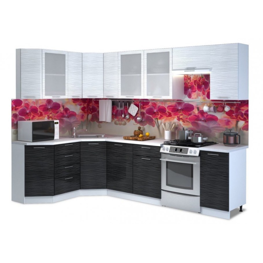 Кухня Валерия м страйп угловая